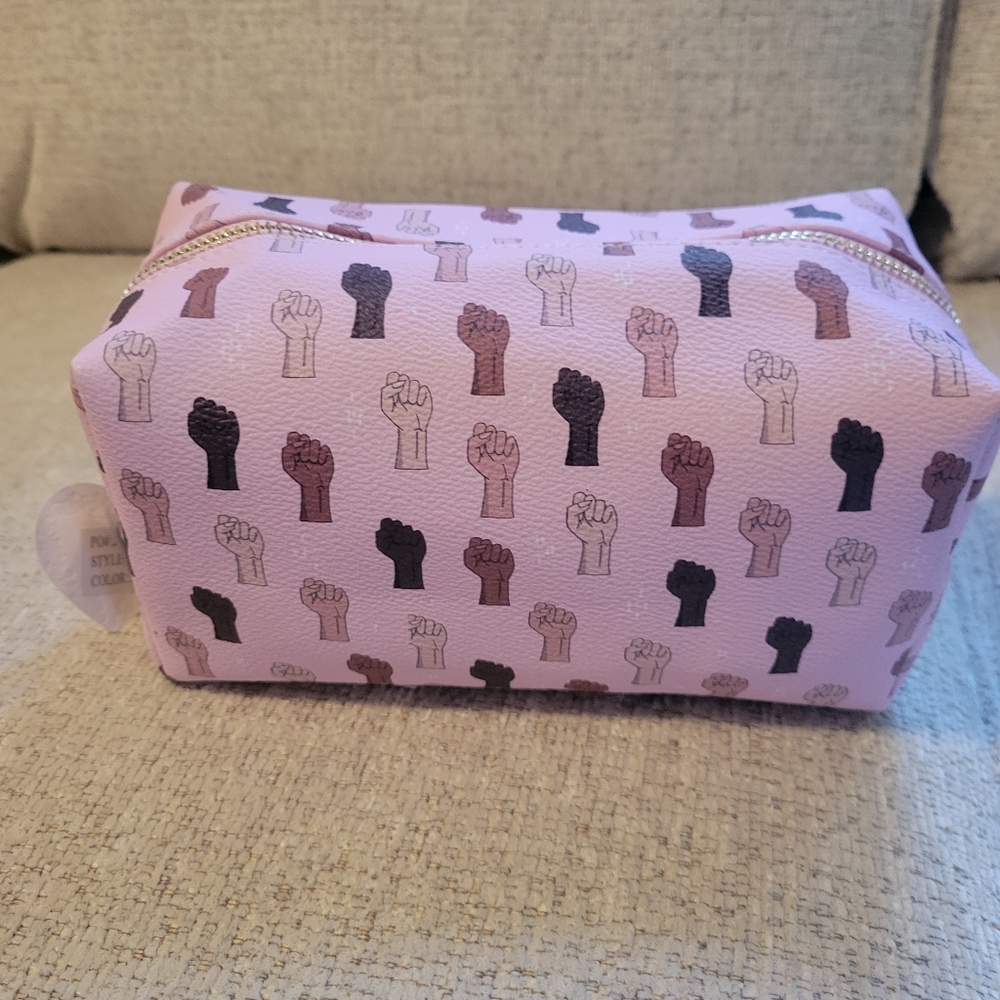 Black Power Cosmetic Case